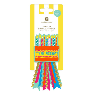 Fabric LED Birthday Badge | Birthday Gifts |