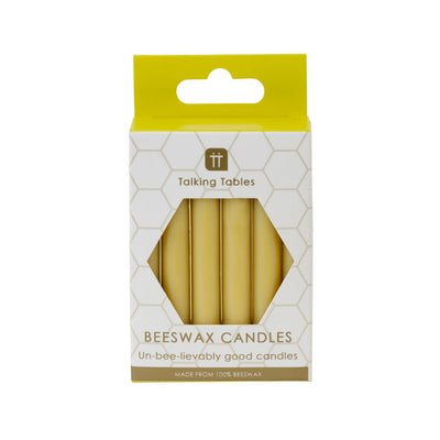 Beeswax Birthday Candles - 12 Pack | Cake Candles |