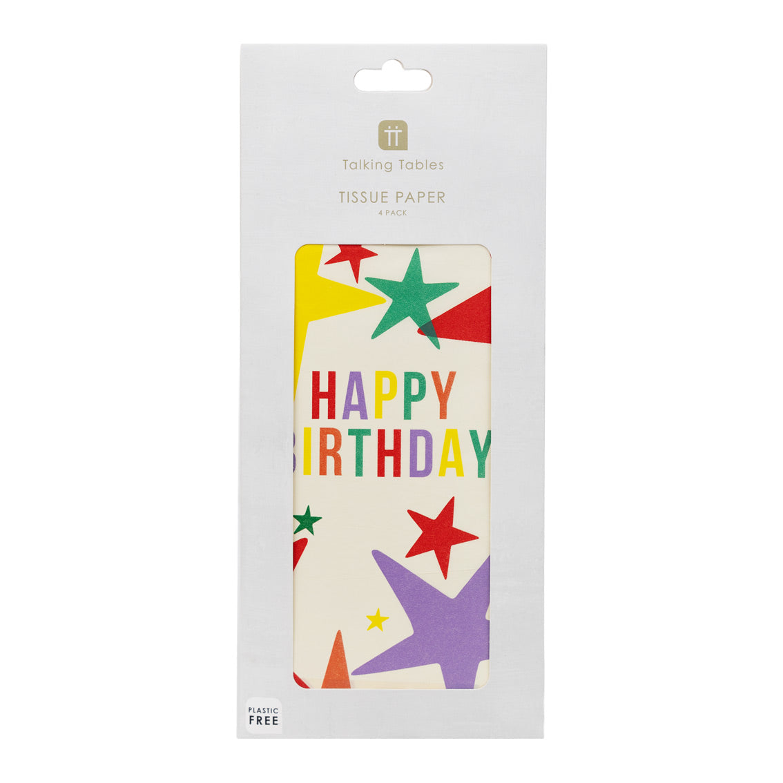 Birthday Brights Happy Birthday Star Tissue Paper