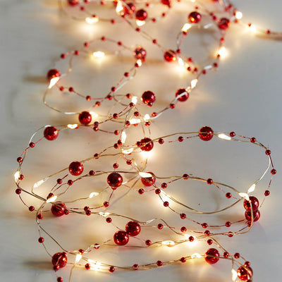 Holly Bead String Lights - 3m