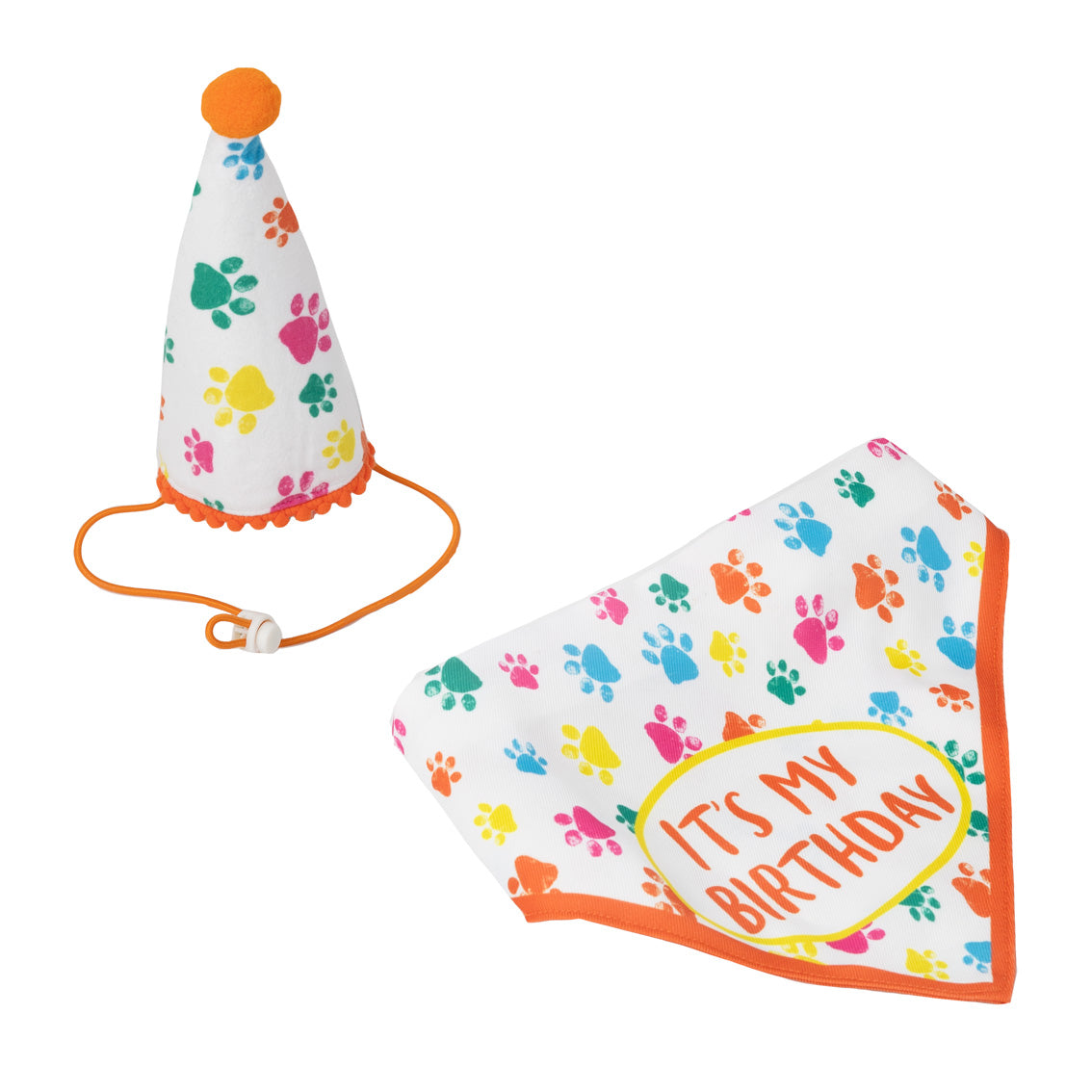 Dog Birthday Bandana & Party Hat