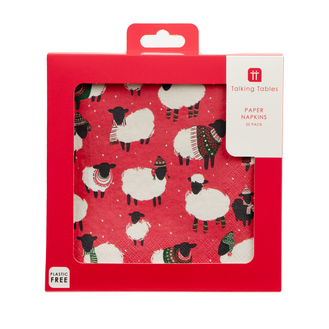 Botanical Sheep 33Cm Napkin 20 Pack