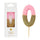 Pink Glitter Number Candle - 0