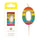 Rainbow Number Candle - 0 | Birthday Candles |