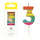 Rainbow Number Candle - 3 | Birthday Candles |
