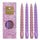 Purple Spiral Candles - 4 Pack | Summer Candles |