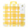 Yellow & White Check Paper Napkins - 20 Pack | Summer Napkins |