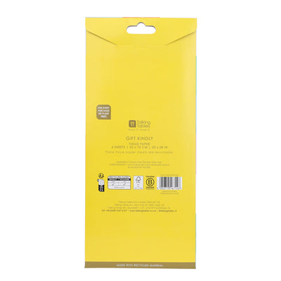 Happy Birthday Icons Tissue Paper - 4 Sheets