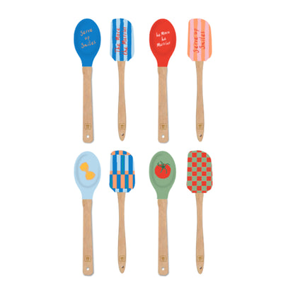 Foodie Silicone Kitchen Utensils - 16 Pack | Summer Gifts |
