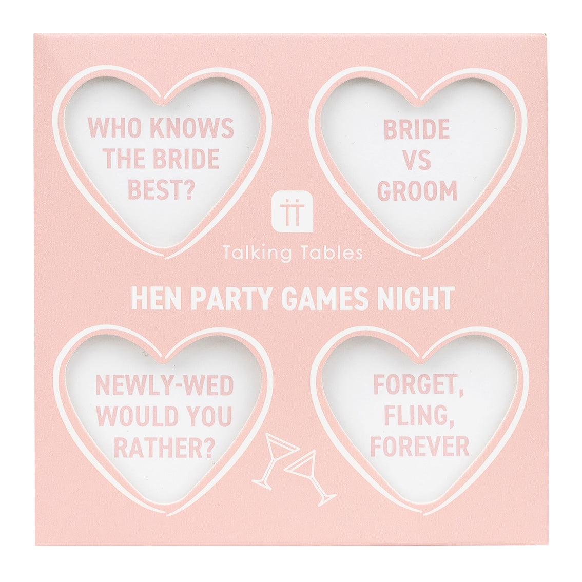 Pink Packaging Hen Party Games