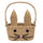 Brown Recycled Paper Bunny Shaped Basket | Easter Gifts |