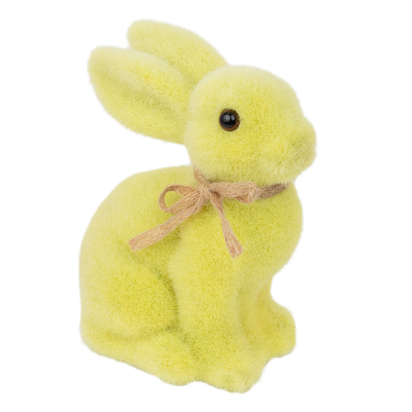 Spring Bunny Small Yellow Table Decoration - 6"