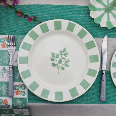 Parsley Enamel Plate - 26cm | Kitchenware |