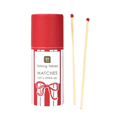 Candy Christmas Small Matches - 45 Pack