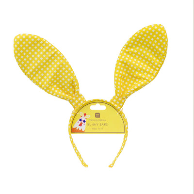 Yellow Bunny Ears Headband | Easter Decor |