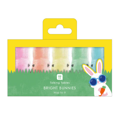 Bright Bunny Table Decorations - 5 Pack | Easter Decor |
