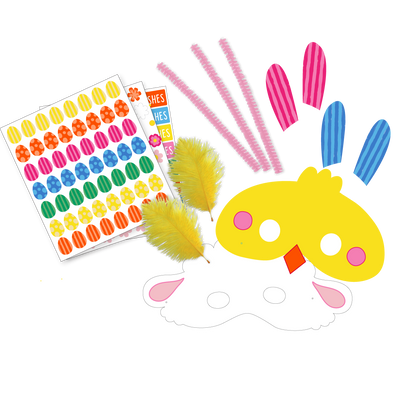 Easter Mask Kit - 12 Pack | Easter Craft |