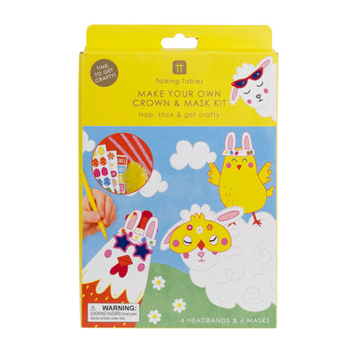 Easter Mask Kit - 12 Pack | Easter Craft |