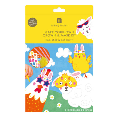 Easter Mask Kit - 12 Pack | Easter Craft |