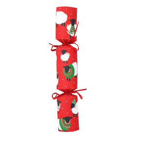 Botanical Sheep Christmas Crackers - 6 Pack