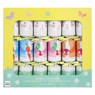 Spring Bunny Easter Crackers - 6 Pack