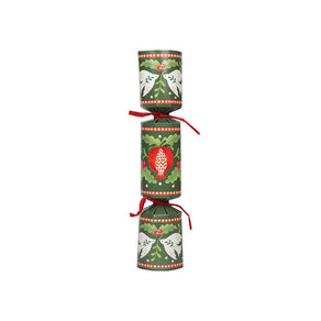 Folklore Green Mini Christmas Crackers - 8 Pack