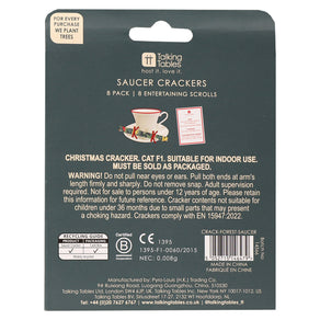 Midnight Forest Mini Saucer Crackers - 8 Pack