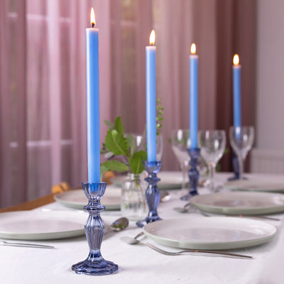 Blue Straight Dinner Candles - POS Unit