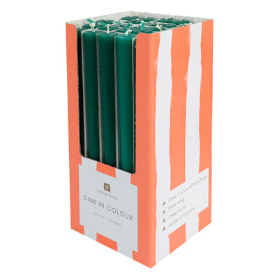 Green Dinner Candles - POS Unit
