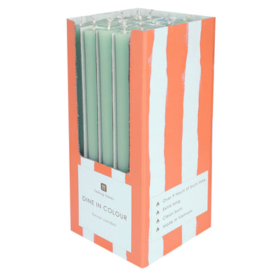 Sage Green Dinner Candles - POS Unit