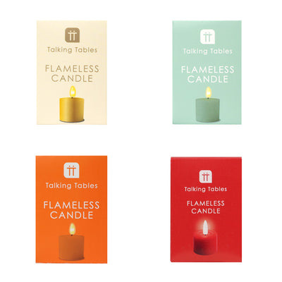Flameless LED Tealight Candle Starter Set