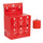 Flameless LED Tealight Candle - Red - 12 Unit Display | Home Decor |
