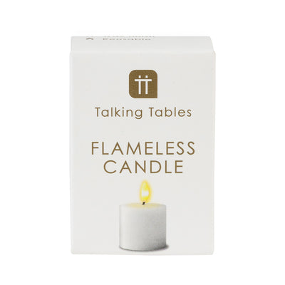 Flameless LED Tealight Candle - White Display | Home Decor |