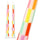 Multicolour Check Taper Candles - 2 Pack | Summer Decor |