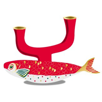 Koi Fish Ceramic Candle Holder