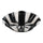 Black White Stripe Scalloped Candle Holder | Festive Candle Holder |