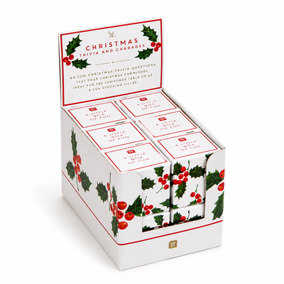 Holly Christmas Trivia And Charades