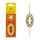 Gold Number Sparkler Duo Birthday Candle - 0 | Cake Candles |