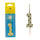 Gold Number Sparkler Duo Birthday Candle - 1 | Cake Candles |