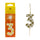 Gold Number Sparkler Duo Birthday Candle - 3 | Cake Candles |