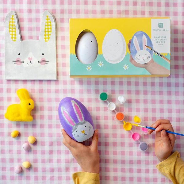 Spring Bunny Paint Your Own Easter Egg Tins Kit