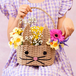 Spring Bunny Recycled Paper Bunny Shaped Basket