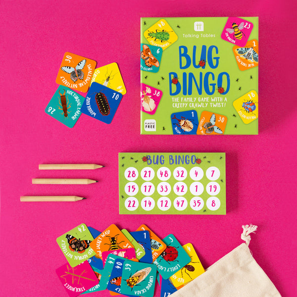 Easy Peasy Family Fun, Bug Bingo Game