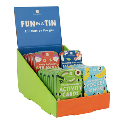 Family Games Tin Mixed Display - 20 Pack