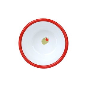 Bon Appetit Olive Enamel Bowl - 10cm