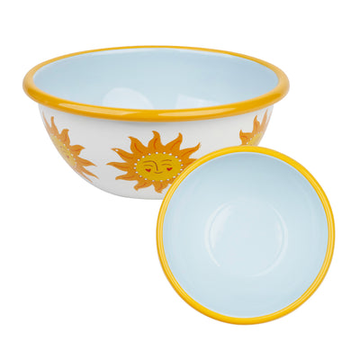Sun Enamel Bowl - 12cm | Summer Kitchenware |