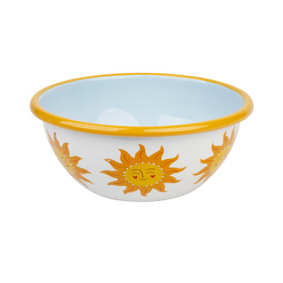 Sun Enamel Bowl - 12cm | Summer Kitchenware |