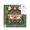 Folklore Green Christmas Paper Napkins 