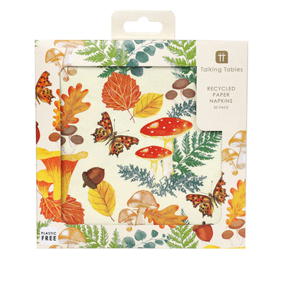 Midnight Forest Autumnal Paper Napkins