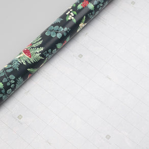 Forest Green Recycled Christmas Wrapping Paper - 3m